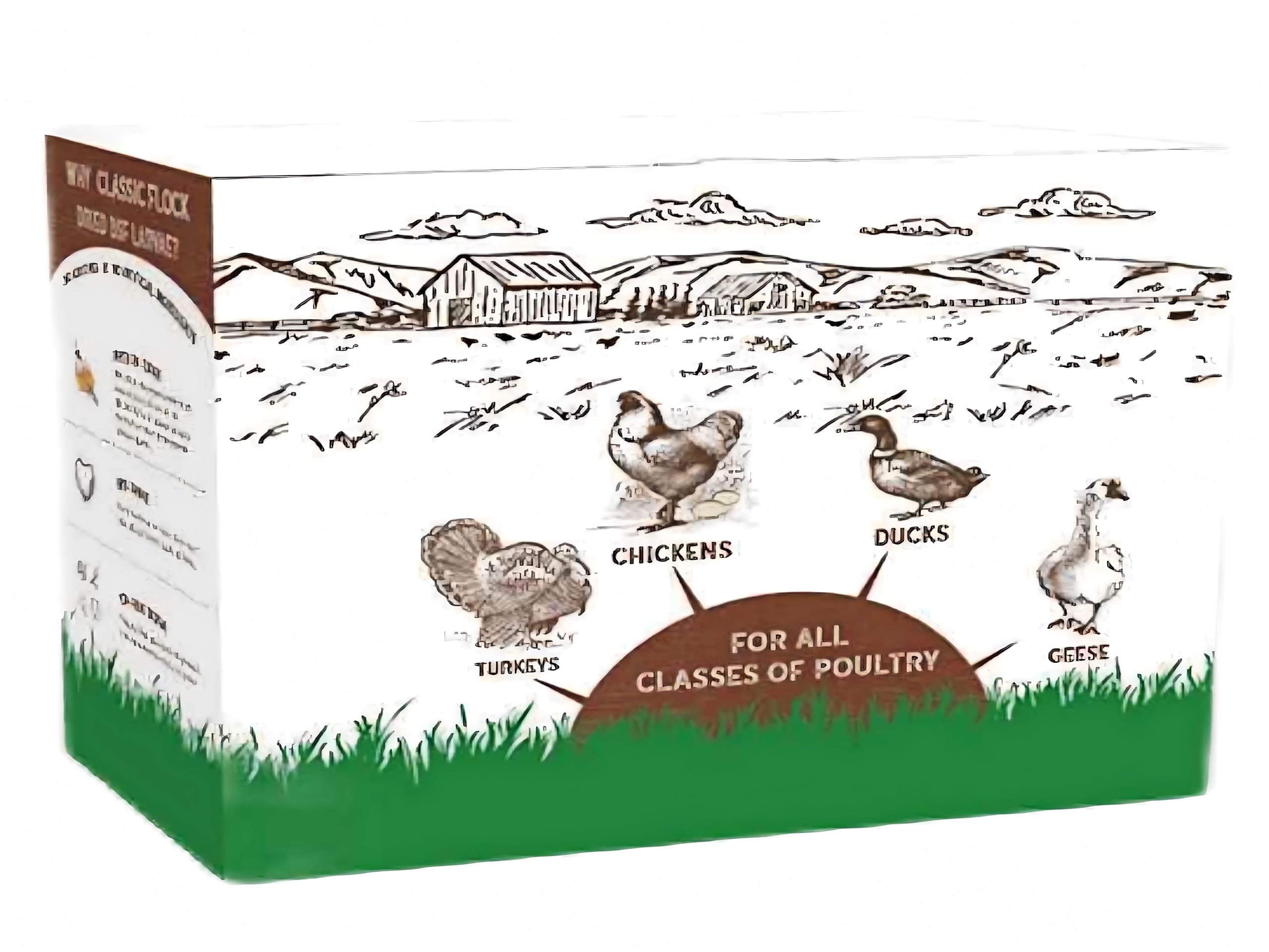 Classic Flock 10 libras de larvas, ideal para varias bandadas.