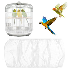 Clofiak cubre-jaula para aves con ajuste elástico para jaulas de 40–68 pulgadas