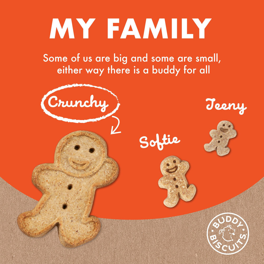Buddy Biscuits: envase reciclable para reducir residuos.