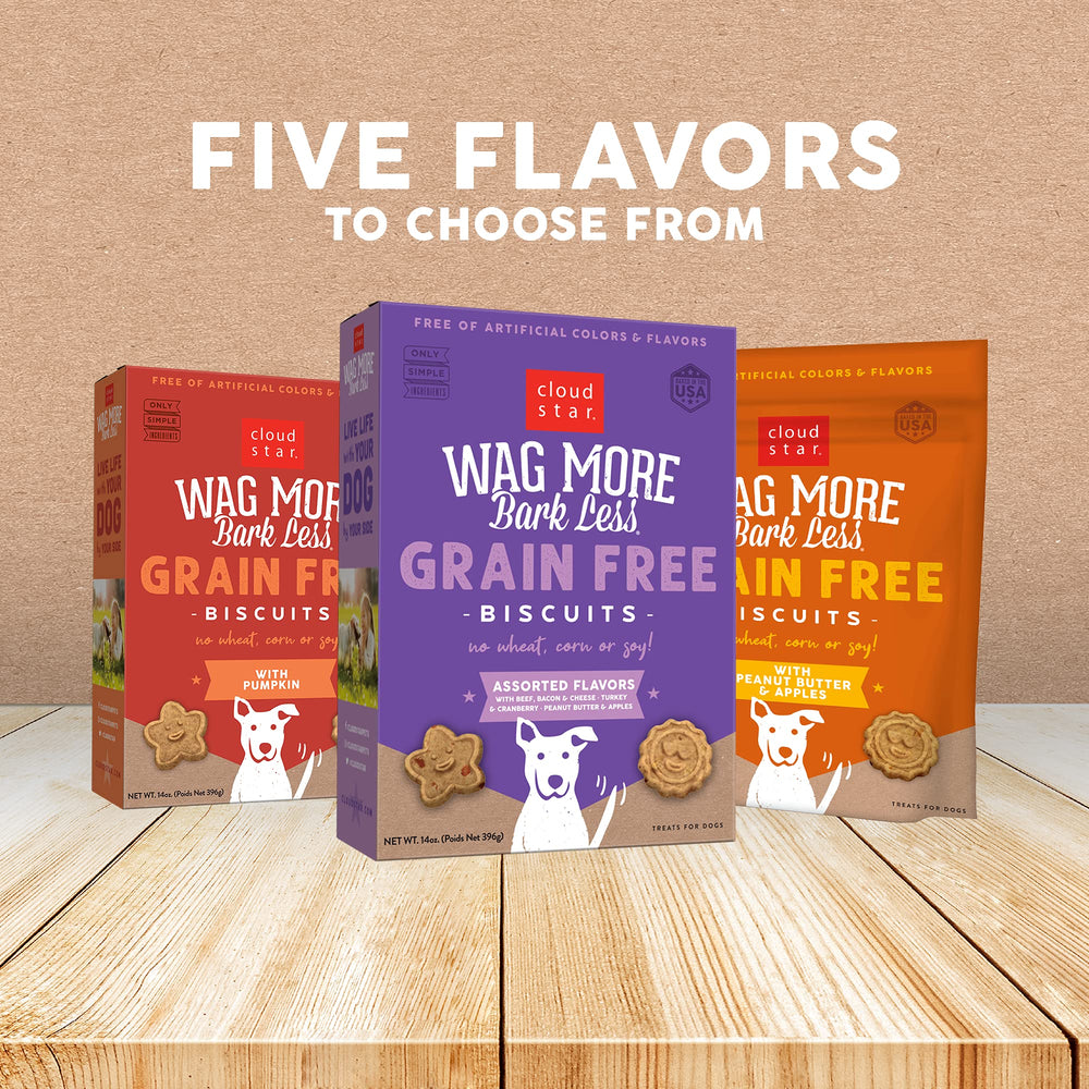 Cloud Star Wag More Bark Less: ingredientes simples, sin granos ni gluten para perros sensibles