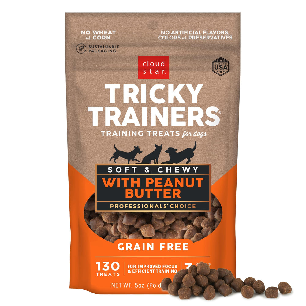 Cloud Star Tricky Trainers: premios blandos sin grano para entrenamiento de perros.