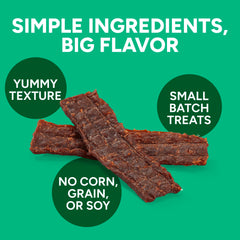 Cloud Star Wag More Bark Less: ingredientes simples, snack sin trigo maíz ni soja.