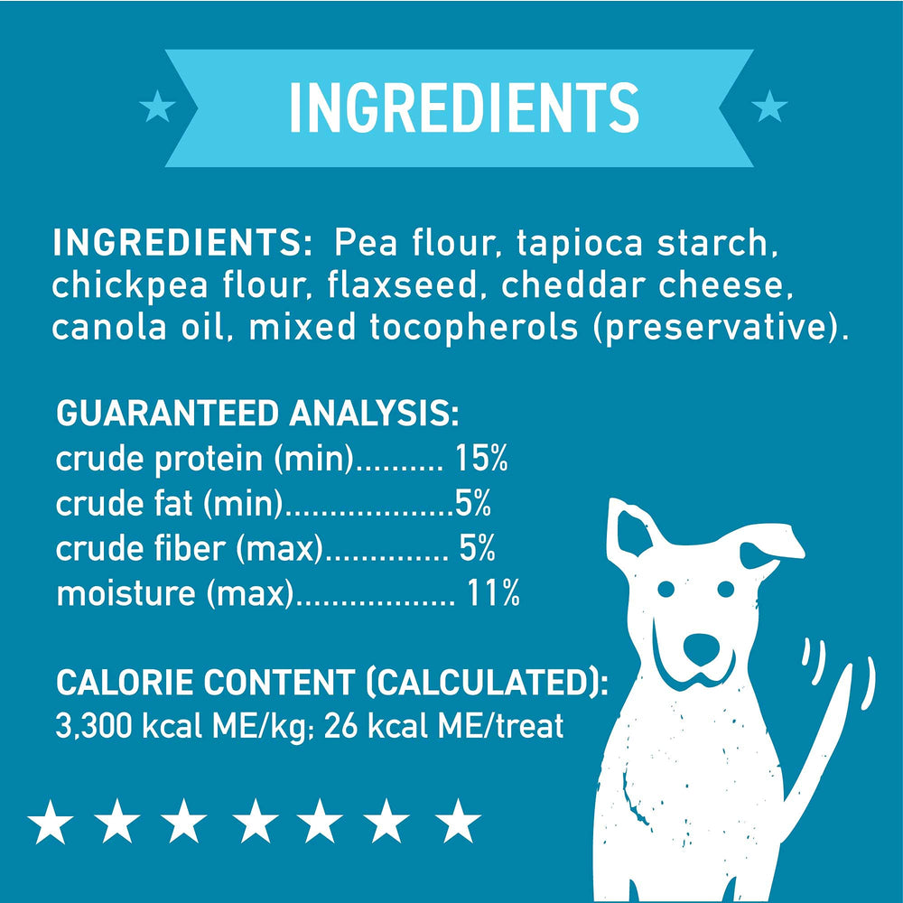 Cloud Star Wag More: galleta cheddar natural con aroma sabroso.
