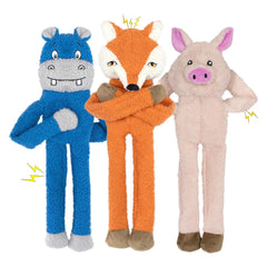 CneeeeeB zorro naranja: juguete interactivo para estimular juego y exploración.