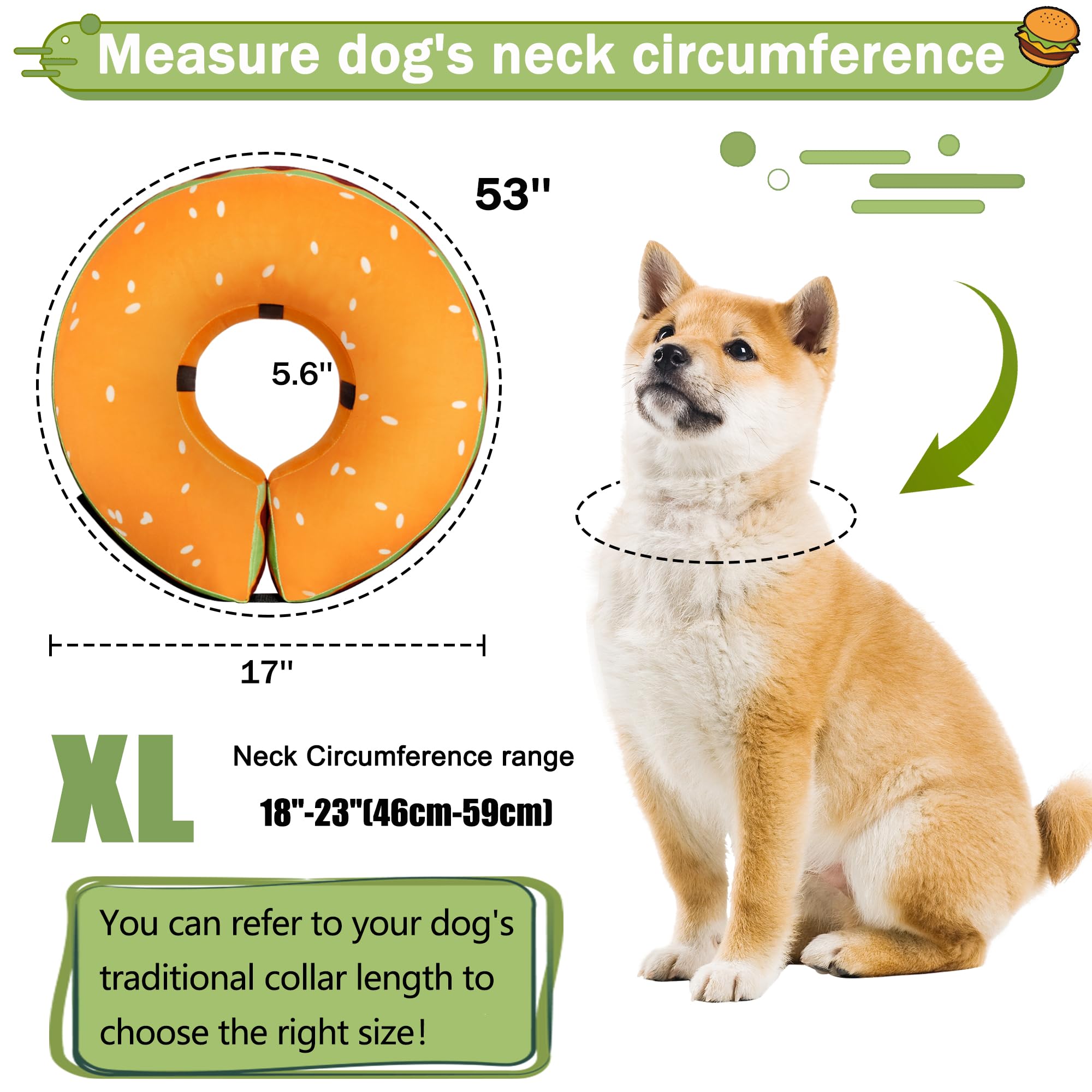 Cneo collar inflable para gato: protección suave sin bloquear la visión.