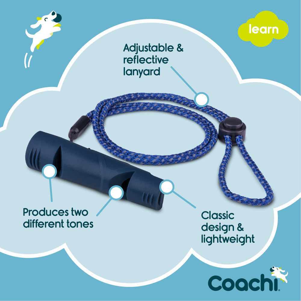 Coachi cordón reflectante ajustable para mayor visibilidad.