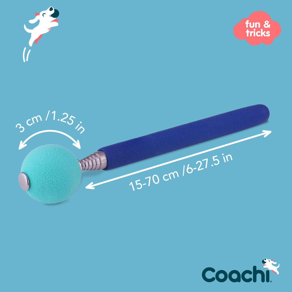 Coachi varita guía plegable a 15 cm para guardarla fácilmente.