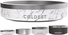 Cuenco Coldest Water para perros con aislamiento de 3 capas mantiene el agua fría.