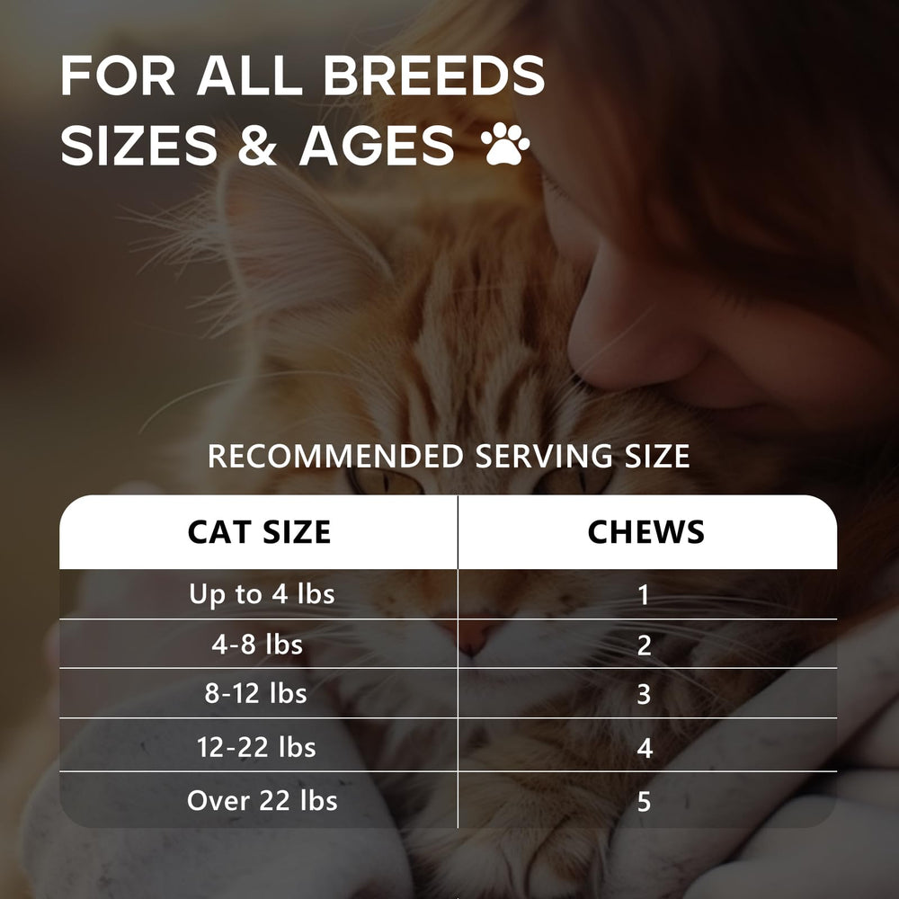 ColEaze Calming Chews, frasco en estante, fácil de localizar.