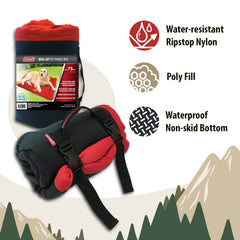 Coleman cama-perro-nylon-resistente-ripstop, material duradero para viajes.