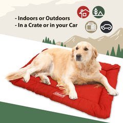 Coleman cama-perro-uso-interior-exterior, opción versátil para casa y camping.