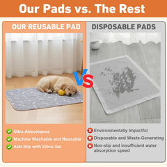 Almohadilla de entrenamiento Comasua absorbente para un hogar más limpio