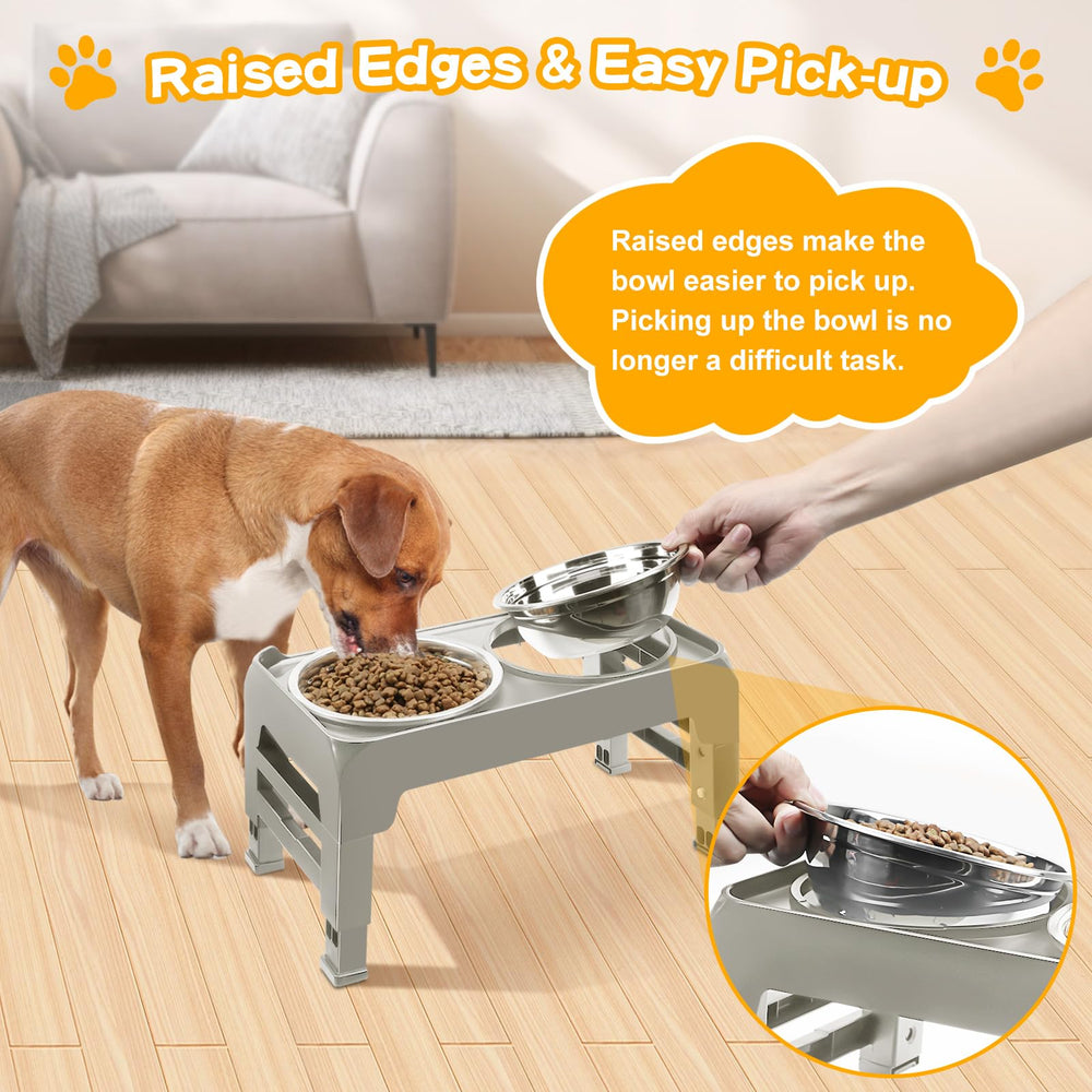 COMESOON: ajuste de altura en tres niveles para crecer con tu mascota.