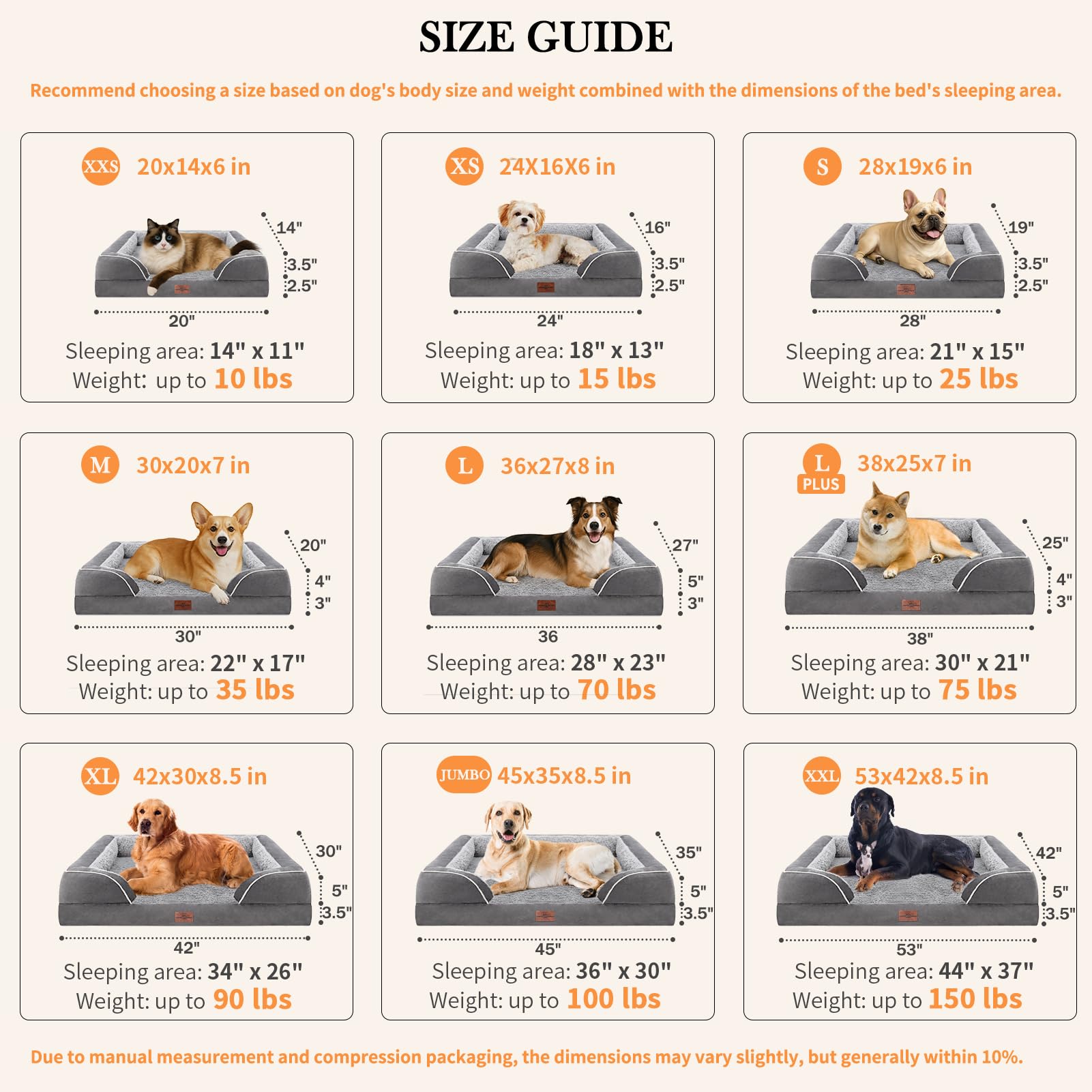 Bolster de 3 lados de Comfort Expression brindan apoyo para cabeza y cuello.