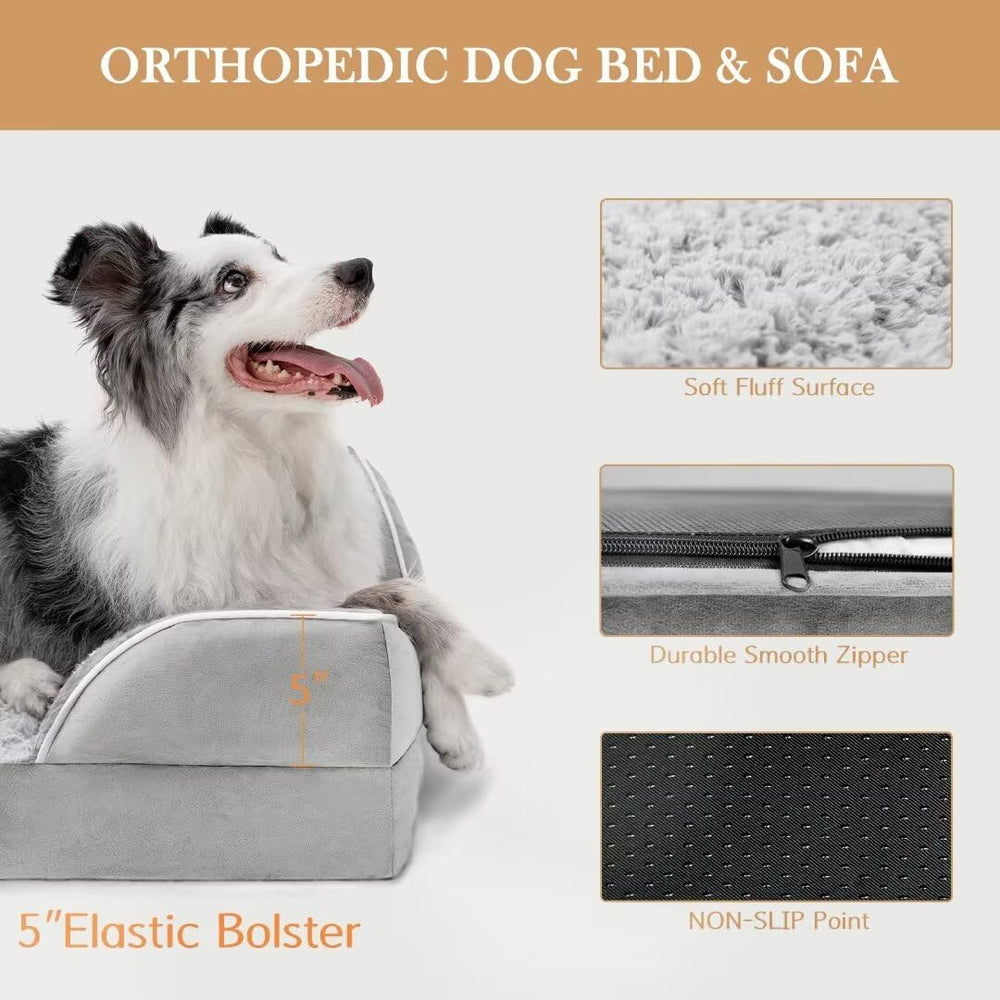 Cama ortopédica Comfort Expression, superficie 34x26 pulgadas para descanso cómodo