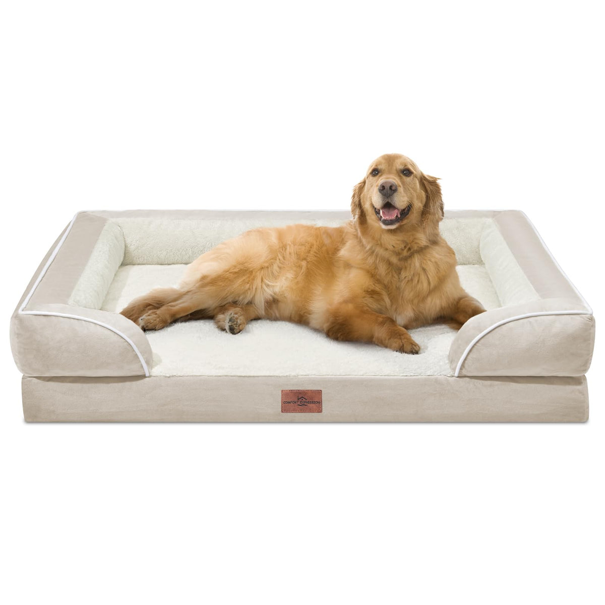 Comfort Expression: cama ortopédica extragrande para perros grandes con soporte cómodo