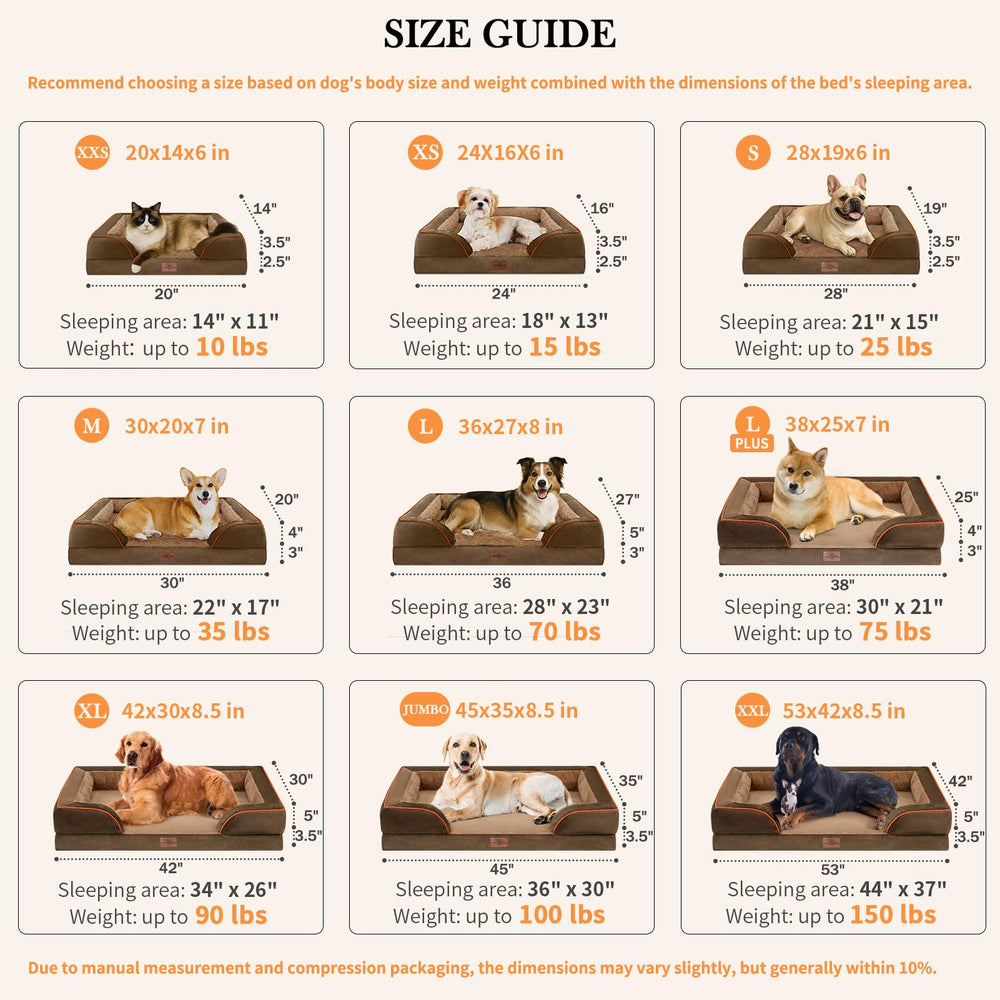 Comfort Expression cama-perro-ortopedica-funda-impermeable protege relleno.