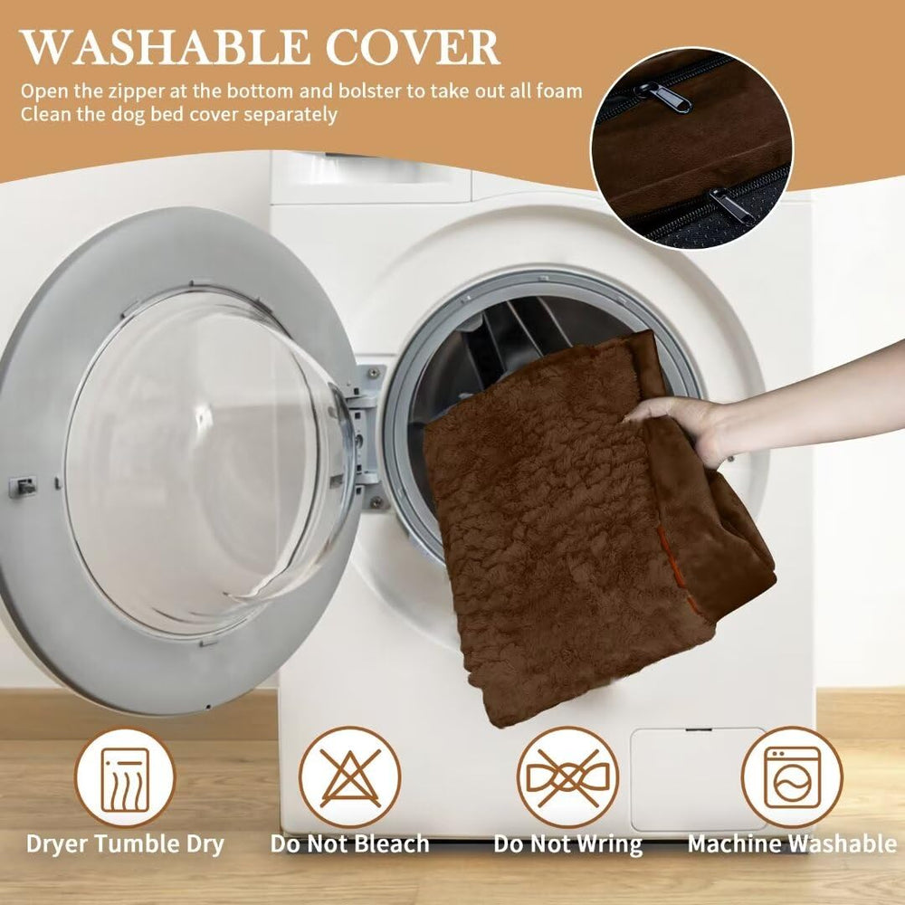 Funda desmontable lavable con cierre para un mantenimiento sencillo.