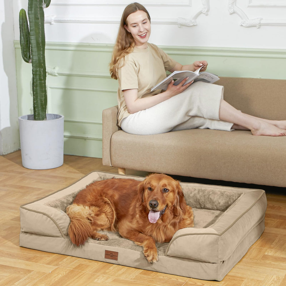 Zona de descanso amplia Comfort Expression para perros XXL.