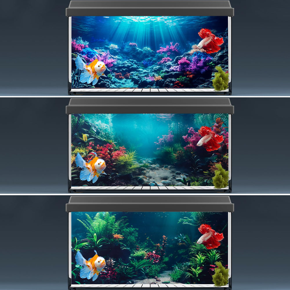 COMSUN fondo de acuario resistente y fácil de limpiar para uso frecuente.