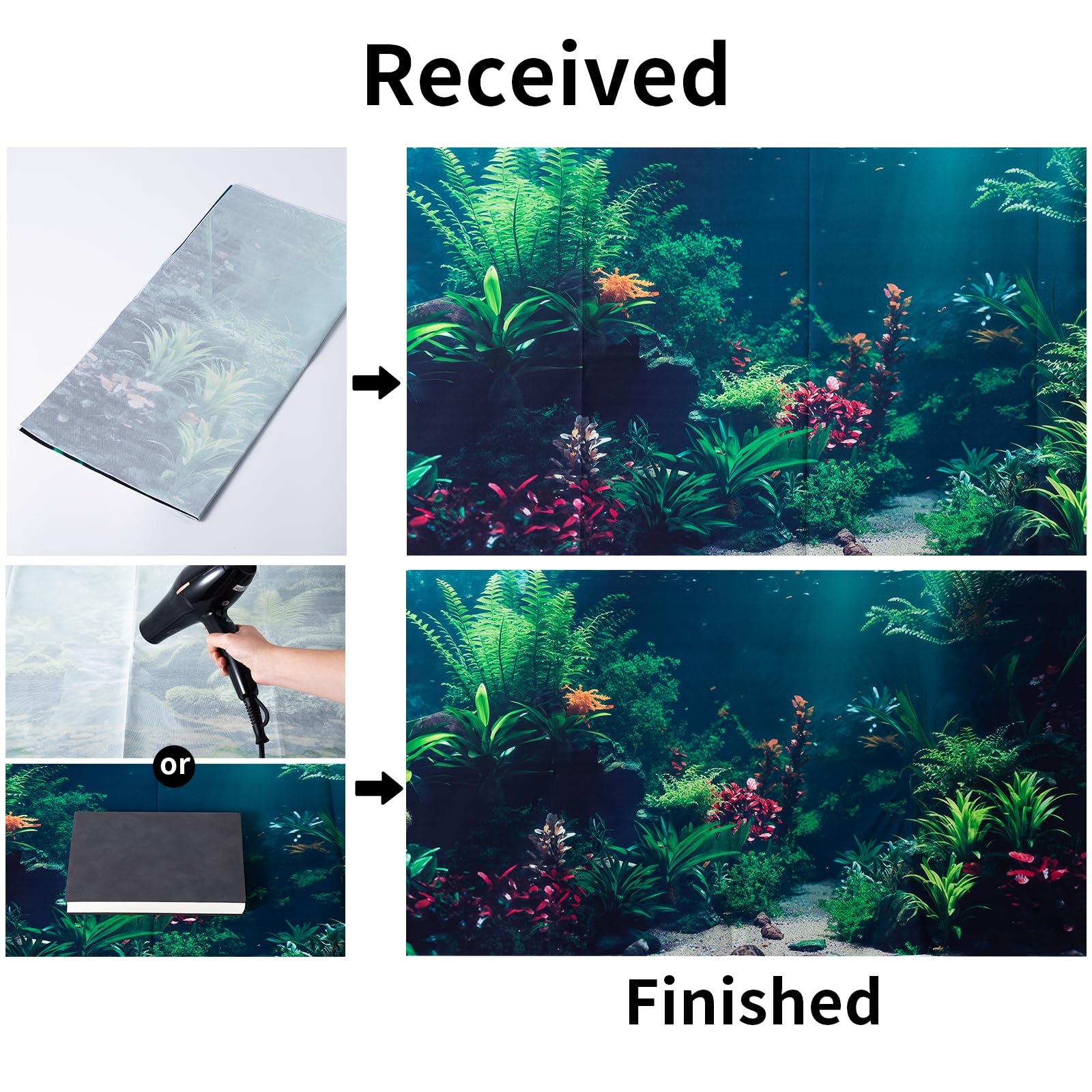 COMSUN fondo con tema marino para crear un refugio visual atractivo.