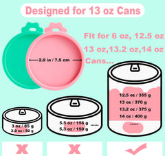 Comtim coberturas para latas de comida de gatos ayudan a conservar humedad.