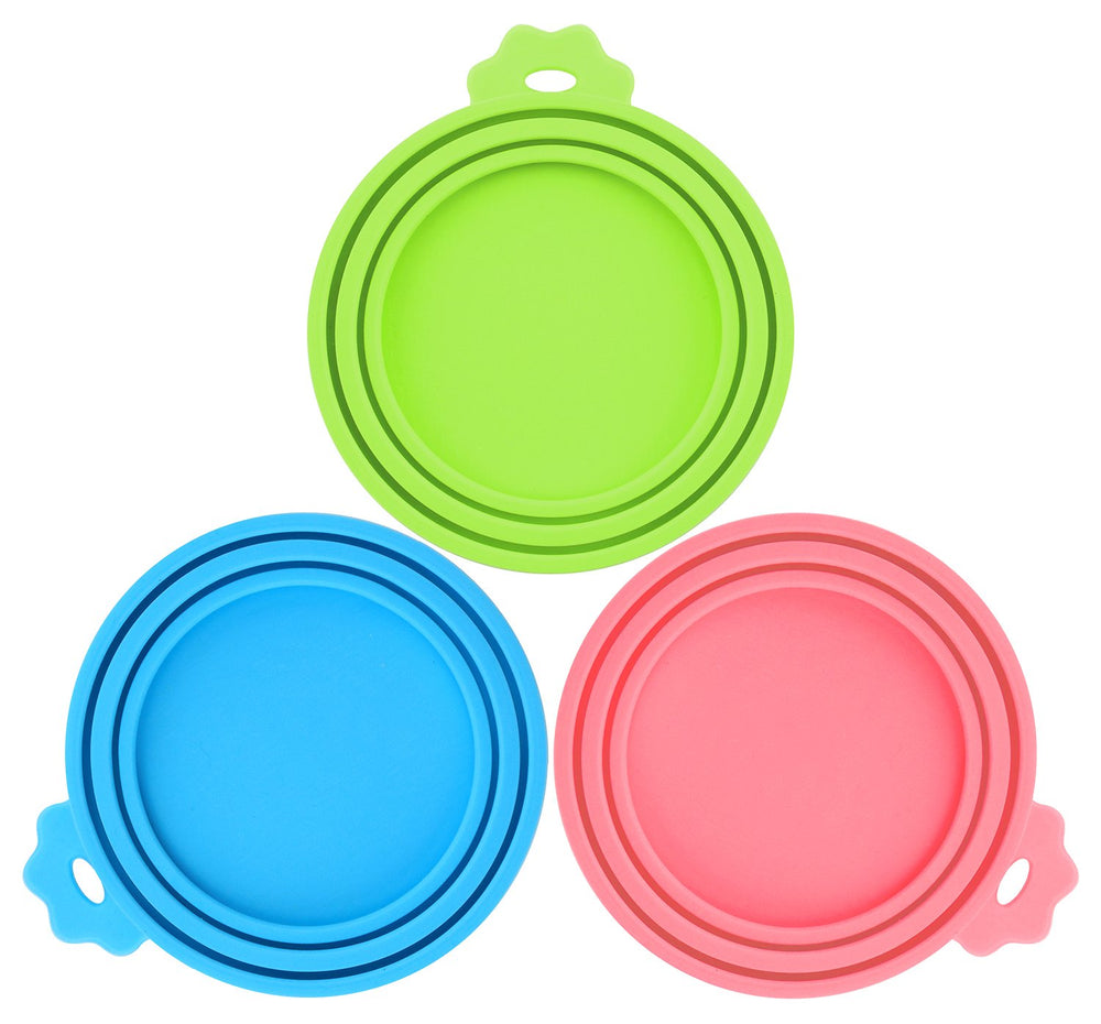 Tapas de silicona universales de Comtim para lata de perro y gato, conservan frescura.