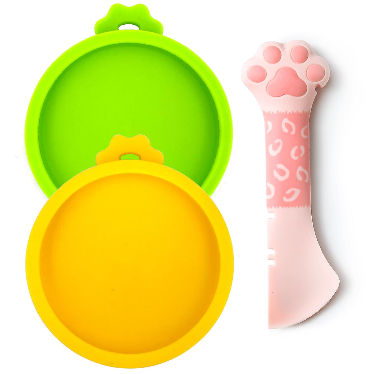 Comtim tapas de silicona para latas de gato de 3 onzas, conservan la comida.