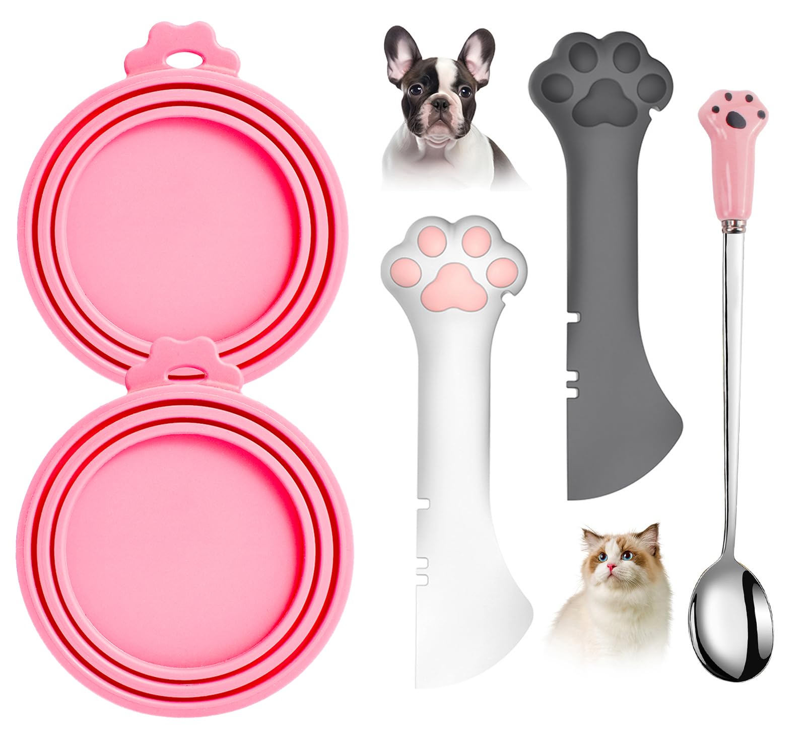 Comtim tapas de silicona para latas de mascotas con sellado hermético