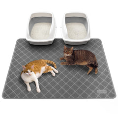 Conlun alфорombrilla para arena de gato con atrapa arena y menos desorden.