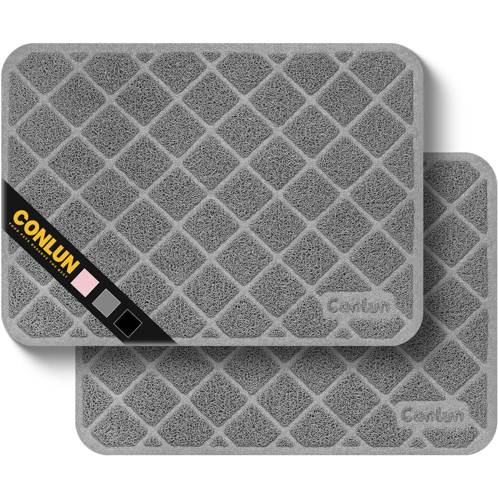 Almohadilla Conlun para arena de gato con rejilla PVC y tamaño 24x17
