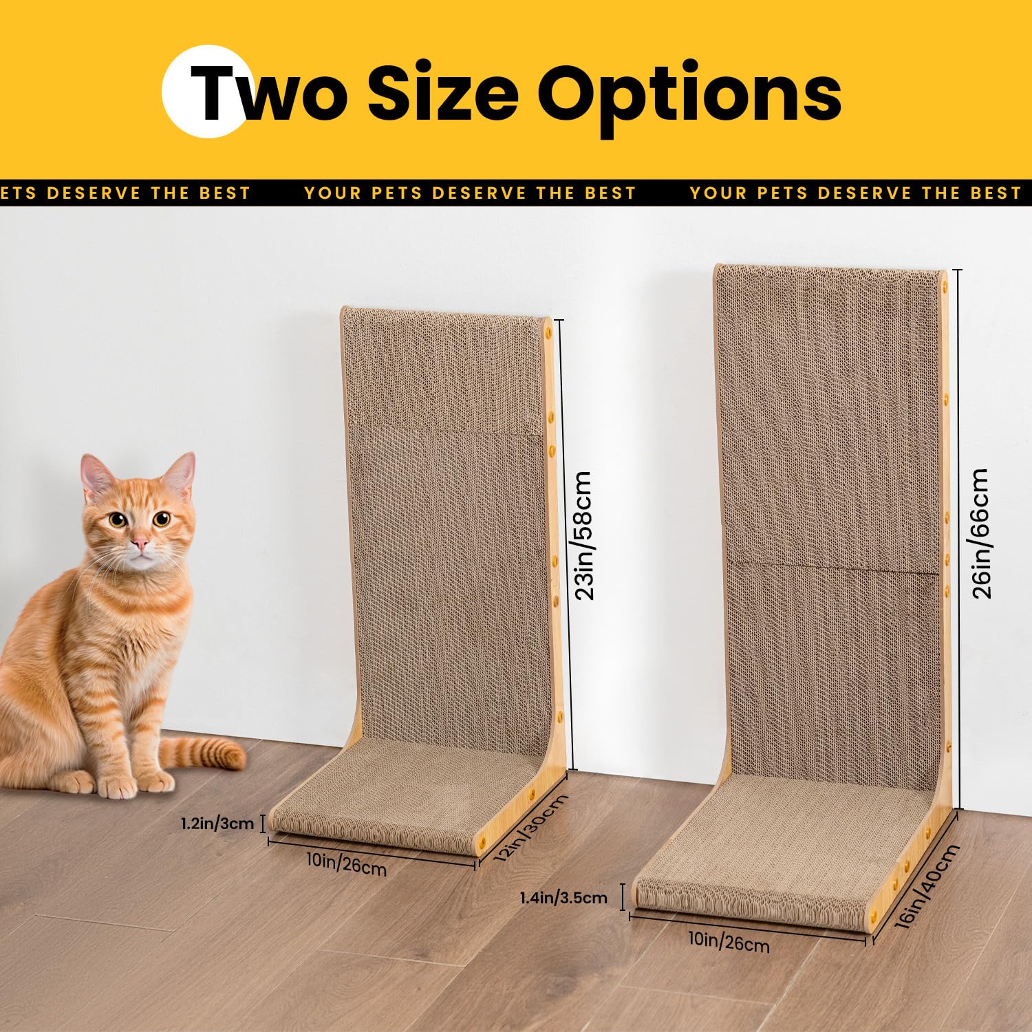 Conlun rascador vertical para pared, ahorra espacio y protege muebles
