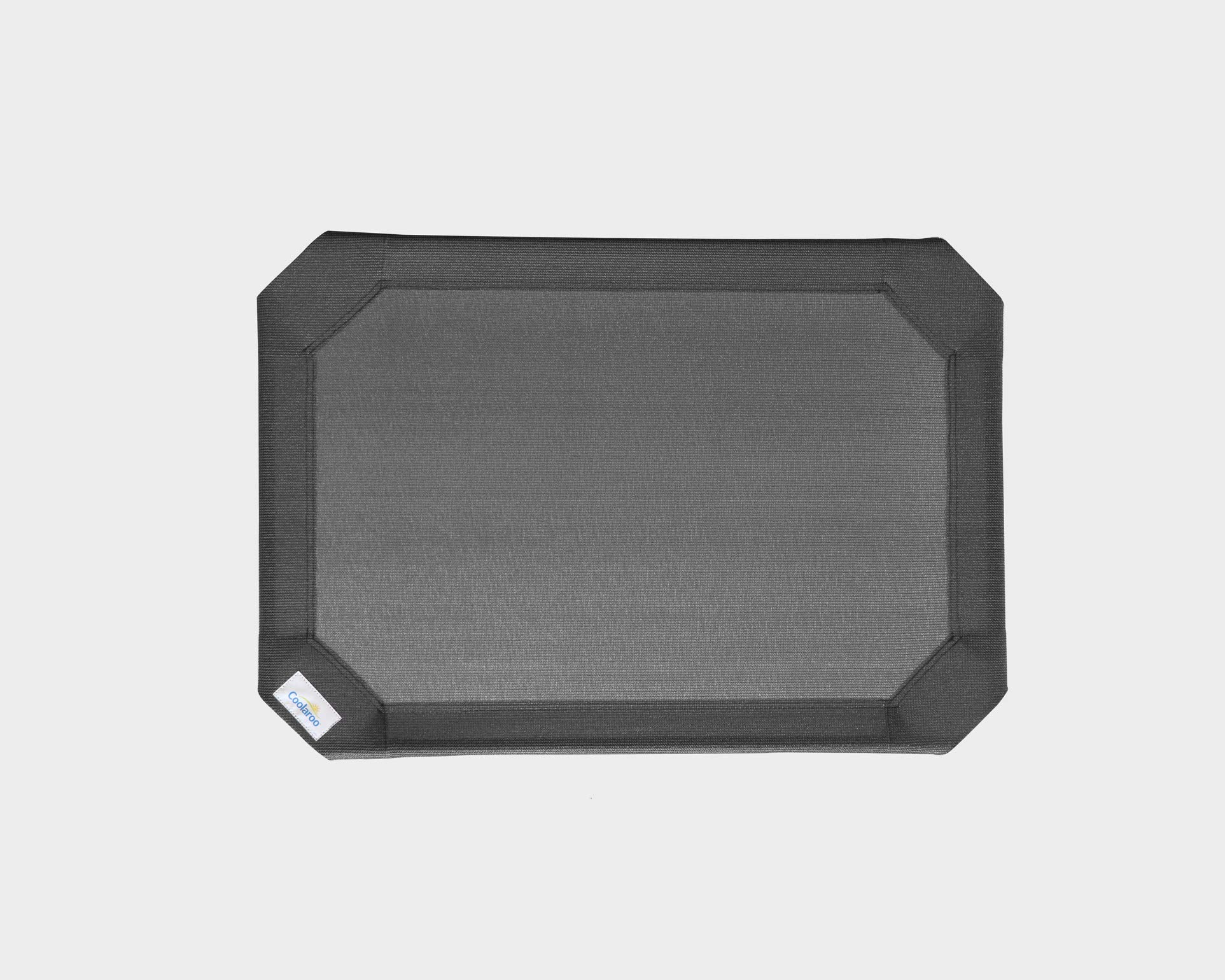Coolaroo funda repuesto cama original gris grafito mediana, fácil de colocar y mantiene comodidad para tu mascota.