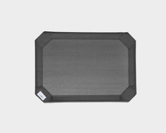 Coolaroo funda repuesto cama original gris grafito mediana, fácil de colocar y mantiene comodidad para tu mascota.