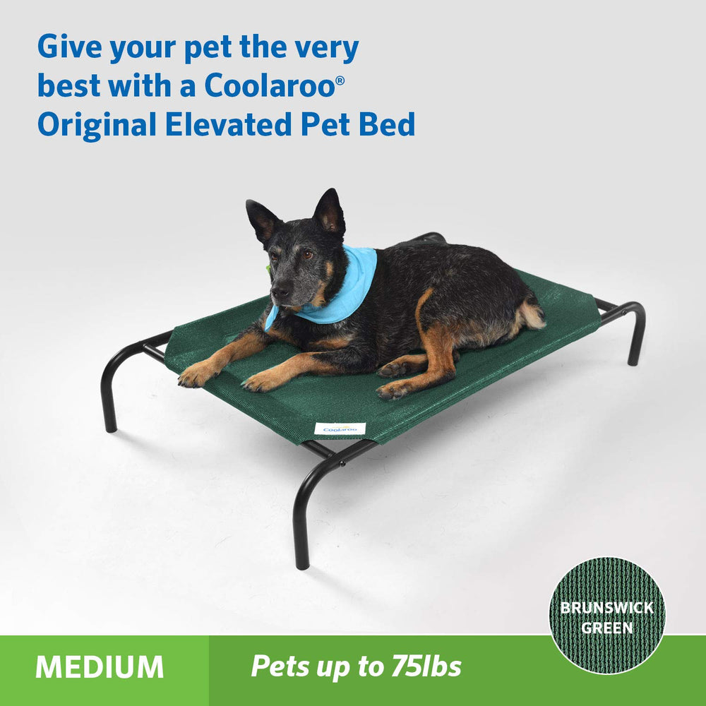 Tejido respirante Coolaroo para cama de perro, superficie aireada