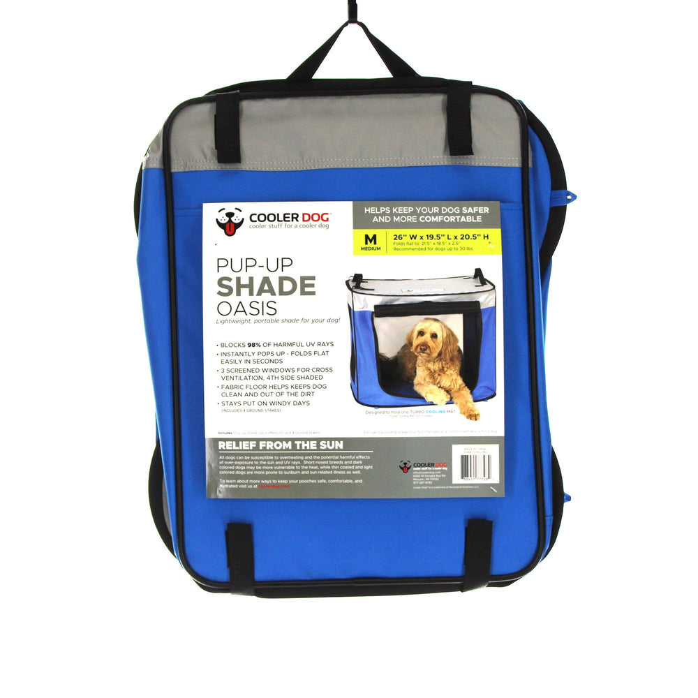 CoolerDog anclajes incluidos, estabilidad ante viento.