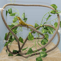 Coolrunner tiras de reptil 8ft con ventosas para fijación segura en jaula.