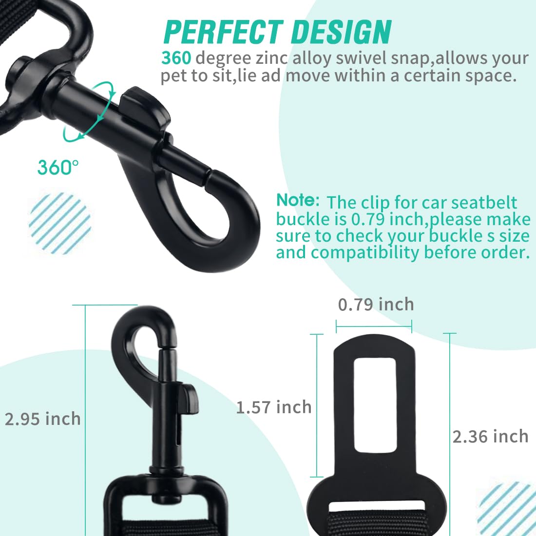 Acoplamiento COOYOO con giro de 360 grados para mayor comodidad.