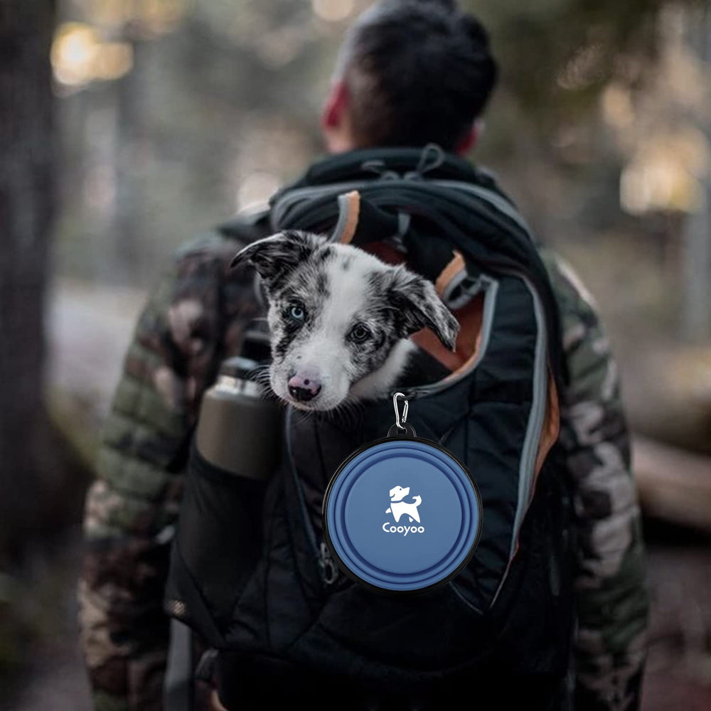 COOYOO cuenco plegable para caminatas, hidrata a tu mascota