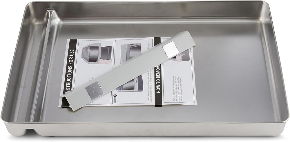 Cosparx bandeja inoxidable lista para PetSafe, compatibilidad asegurada para uso diario.