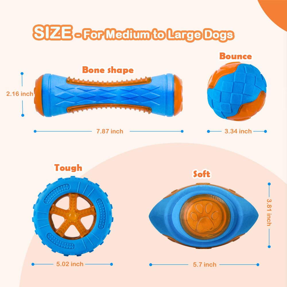 CoubonTail pelota: juguete sonoro ideal para buscar y jugar en agua.
