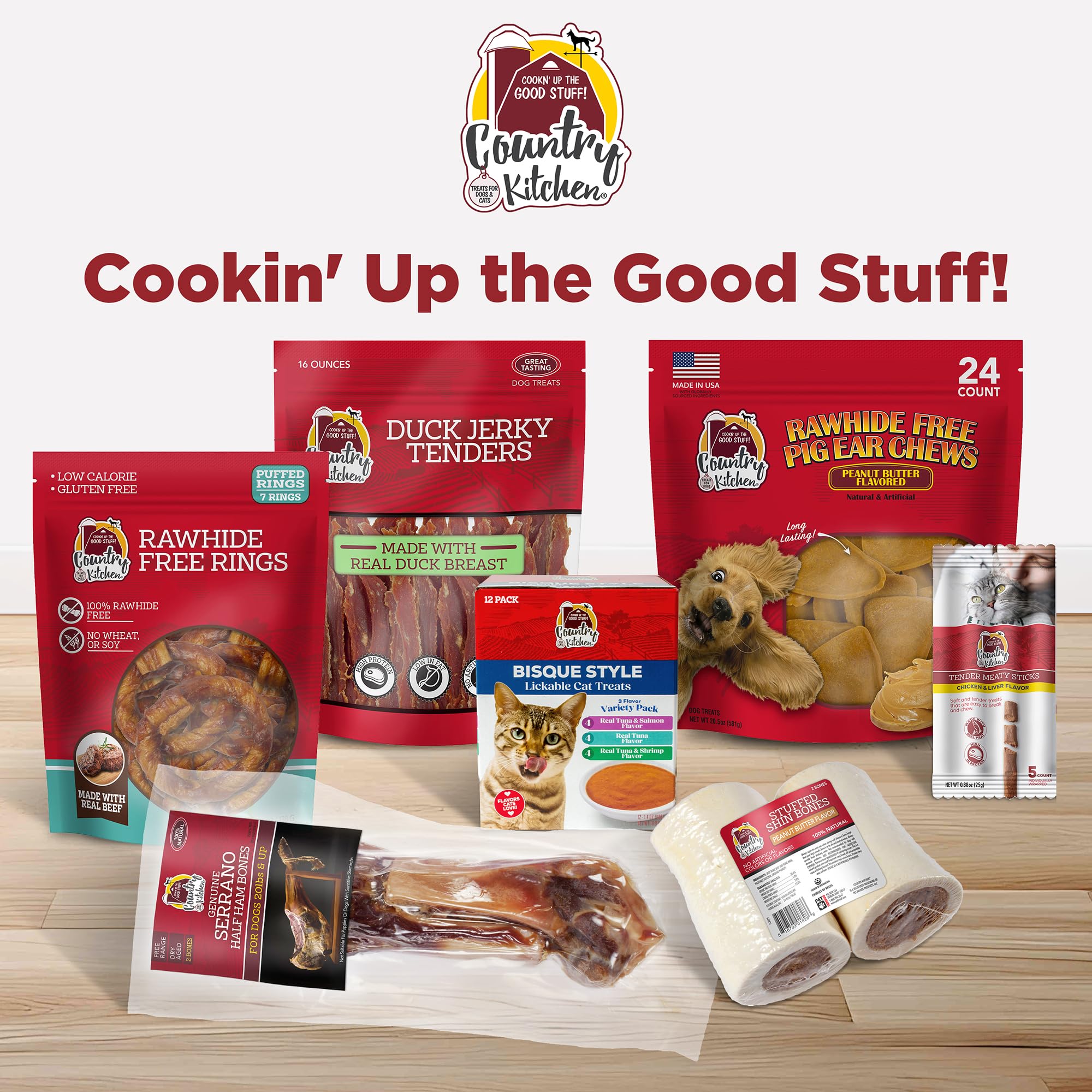 Country Kitchen Gato: golosina en tubo para alimentar a mano o servir en cuenco.