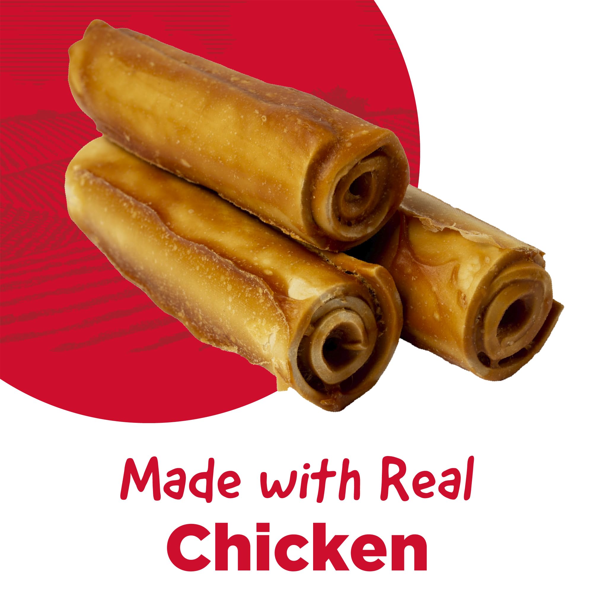 Country Kitchen Masticables de pollo duraderos para perros