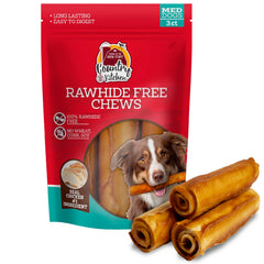 Country Kitchen Premios de pollo real para perros medianos, sabor sabroso