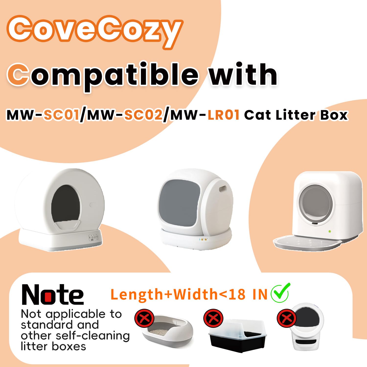 CoveCozy bolsas con cierre de cordón para sellar rápido