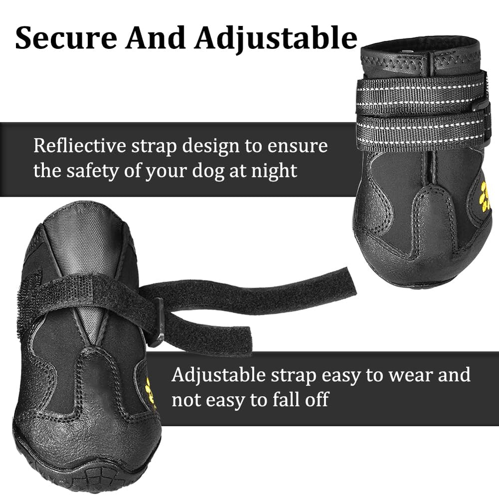 CovertSafe bota con suela robusta para caminatas en senderos y rocas.