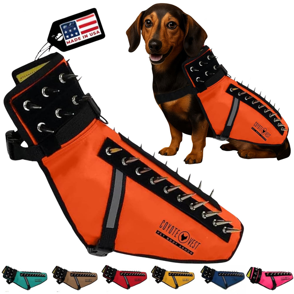 Chaleco CoyoteVest para perro con protección y visibilidad nocturna