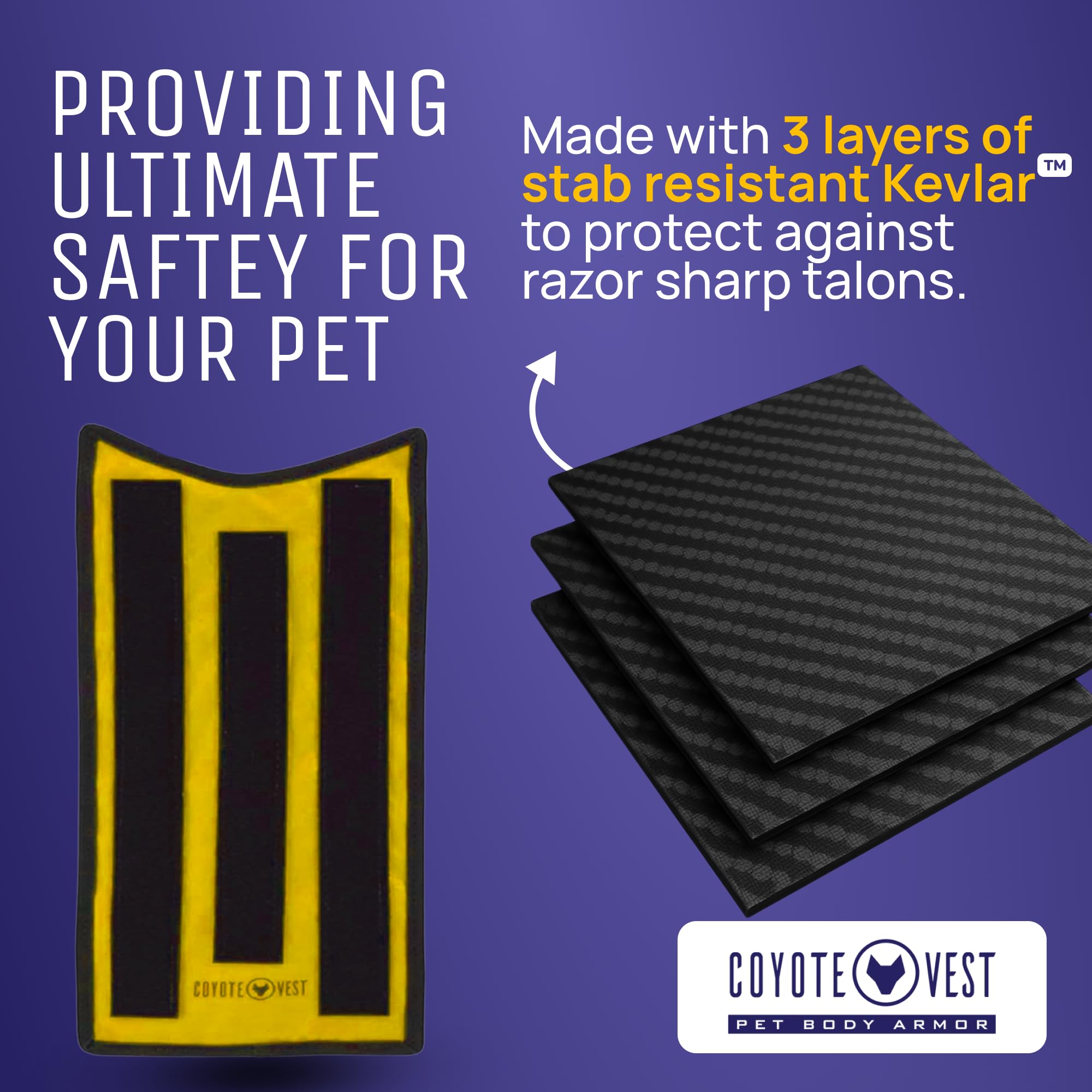 Arnés HawkShield para perros pequeños, añade protección adicional sin complicaciones.