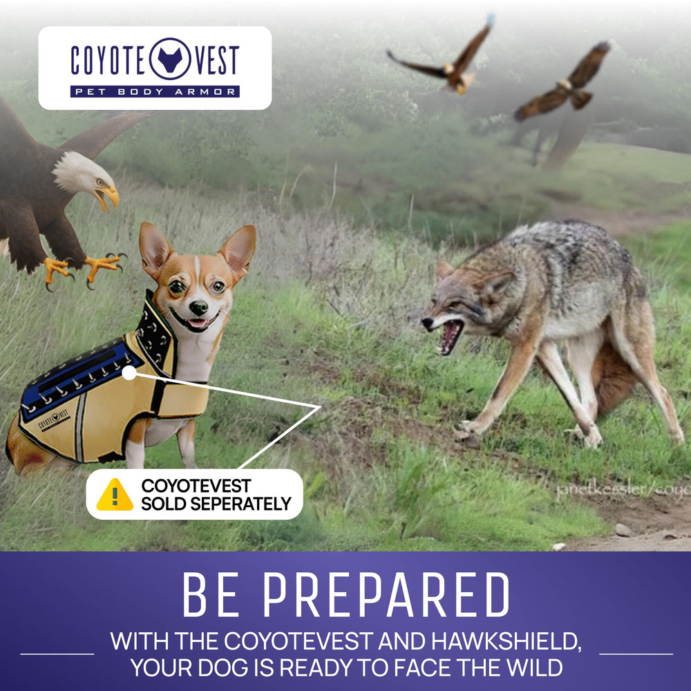 CoyoteVest HawkShield facilita colocar y quitar con seguridad.