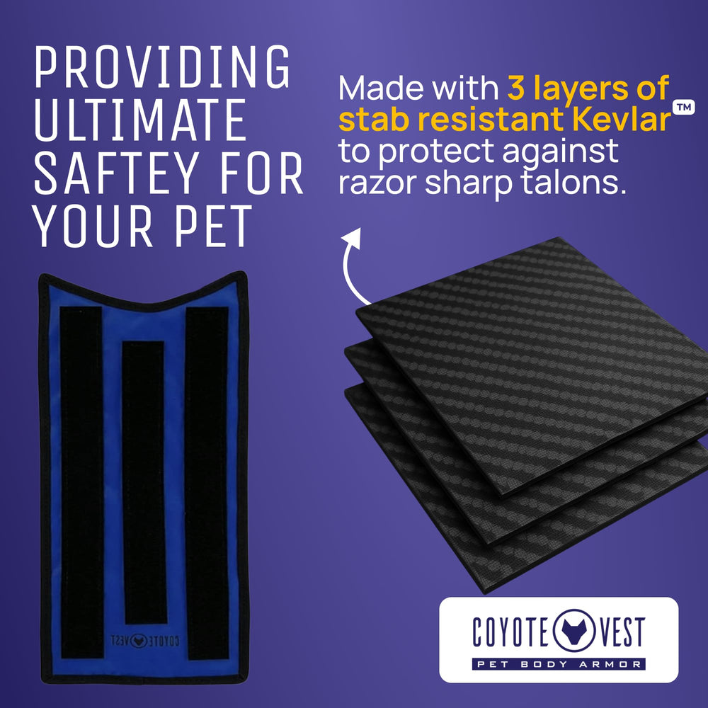 CoyoteVest HawkShield añade protección adicional sin peso significativo.